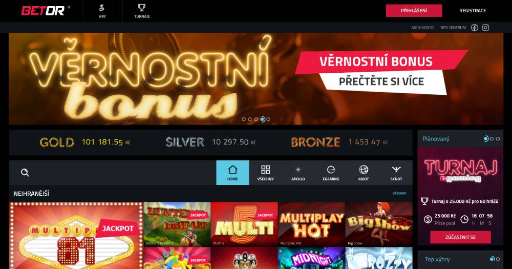 Betor casino web