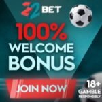 22BET bonus k prvnímu vkladu