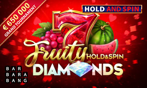 Fruity Diamonds Hold and Spin