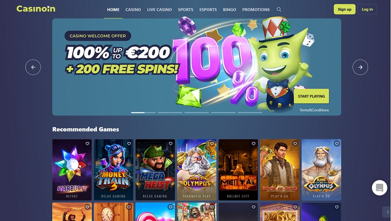 Casinoin online casino