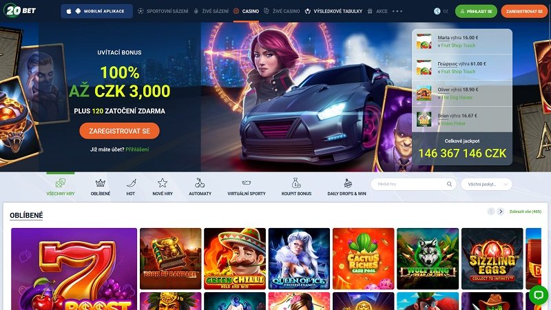 Online casino 20BET