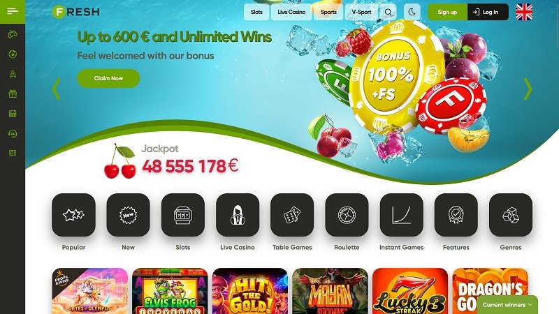 Fresh Casino Free Spins