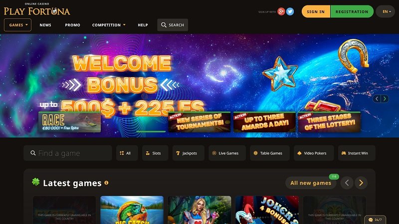 Play Fortuna casino