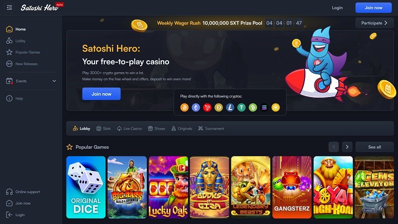 Satoshi Hero casino