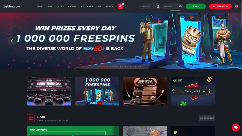 Betlive casino