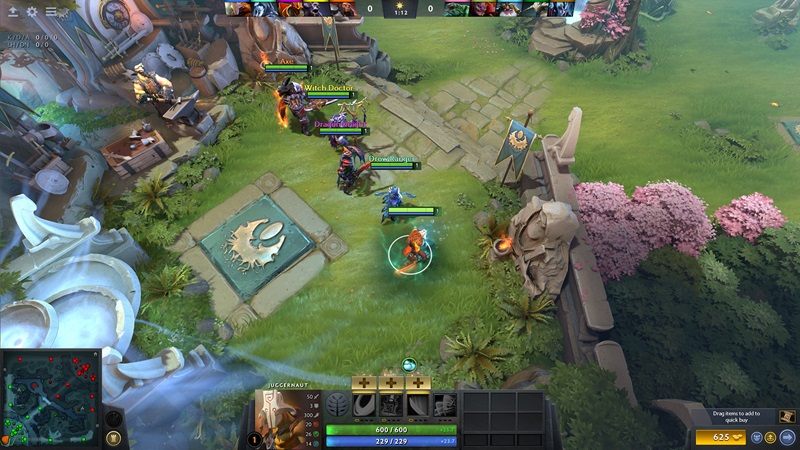 Dota 2 game screenshot