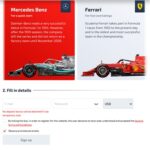 F1 Casino registration