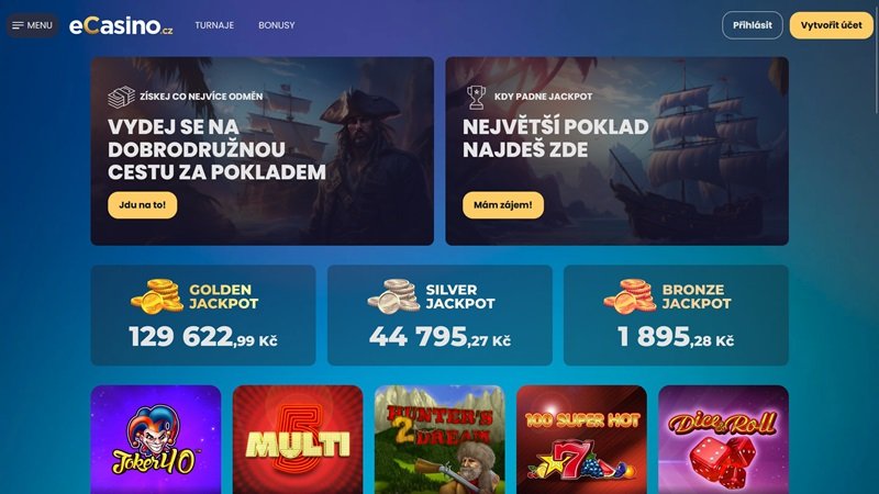 eCasino.cz website