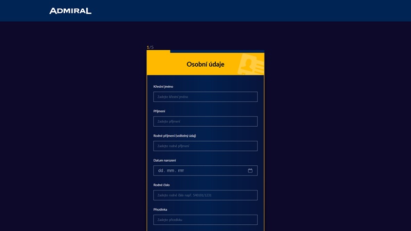Admiral casino registrace 