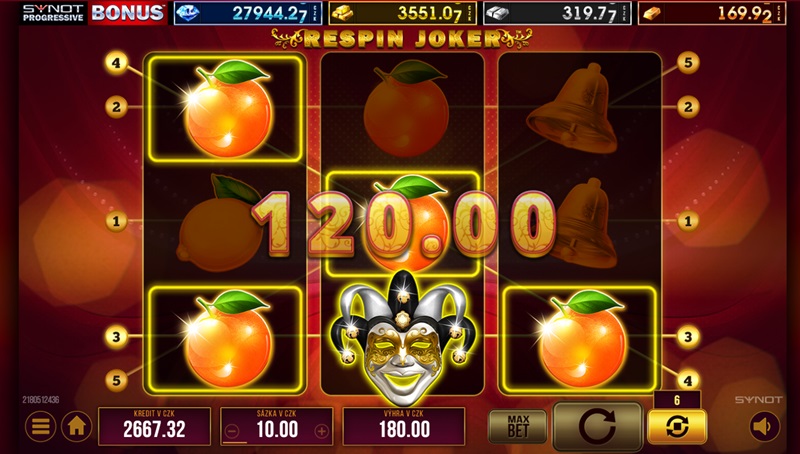 Slot Machine Respin Joker