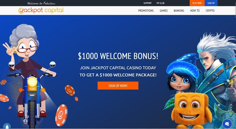 Jackpot Capital casino bonus