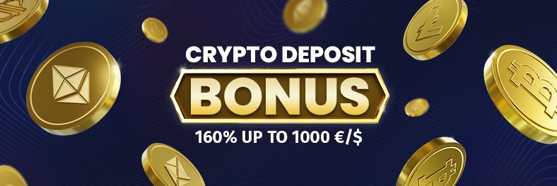 Crypto deposit bonus at Velobet casino