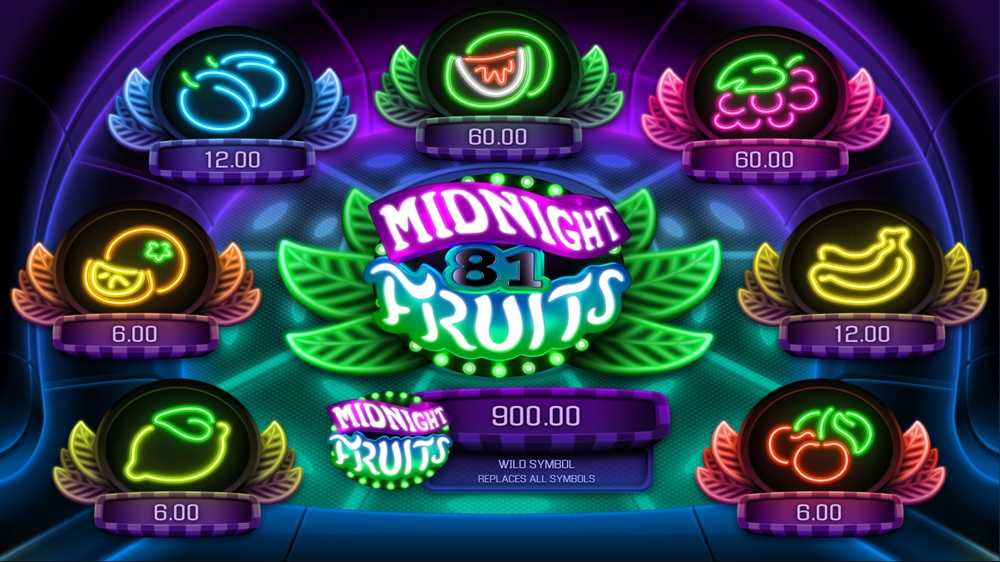 Midnight Fruits 81 slot machine preview