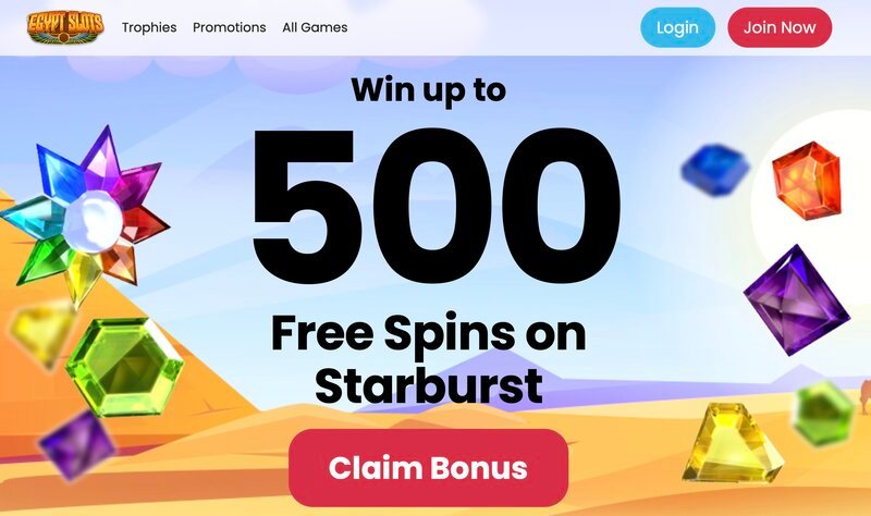 Casino Egypt Slots offers interesting bonuses