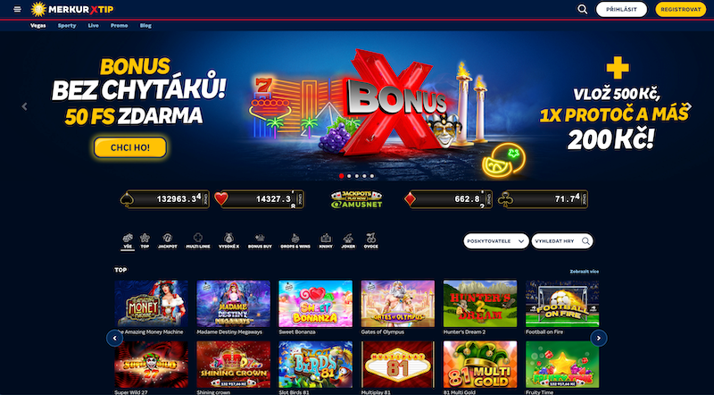 České online casino MerkurXtip