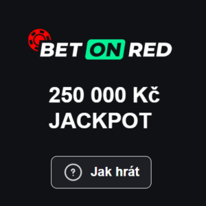 BetOnRed sázková kancelář jackpot