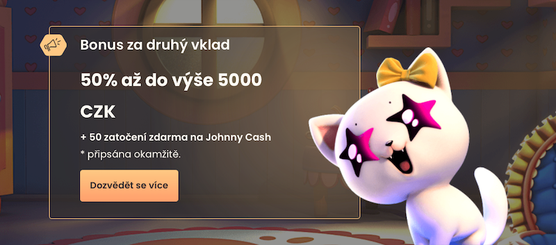 Bonus k druhému vkladu v casinu National Casino