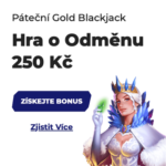 Sportaza Páteční Gold Blackjack