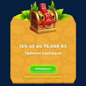 Wazamba týdenní cashback