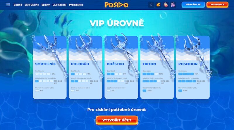 Posido VIP program