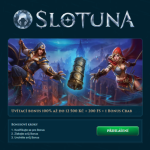 Slotuna welcome bonus