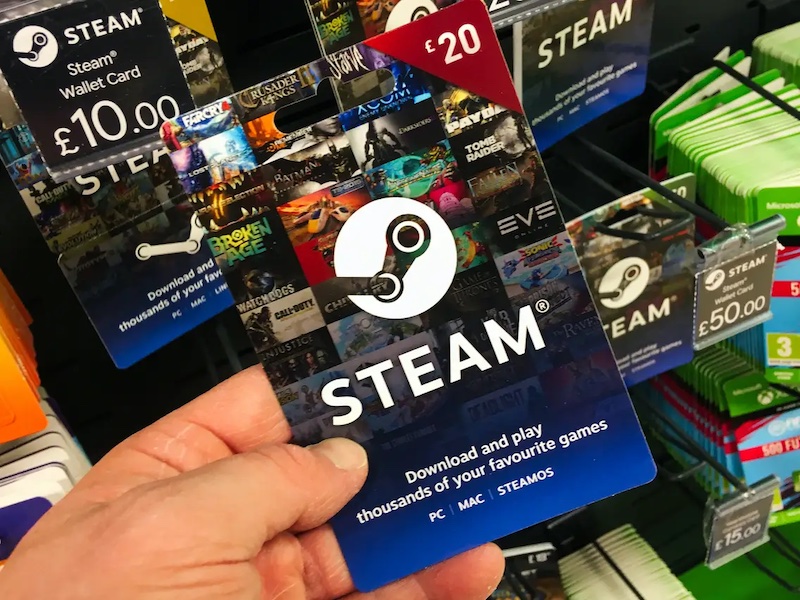 Steam karta – kde koupit?