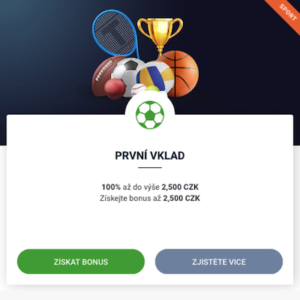 20BET Bonus k prvnímu vkladu