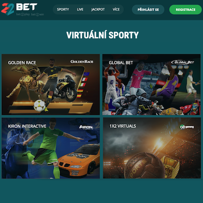 22BET sázení na virtualní sporty