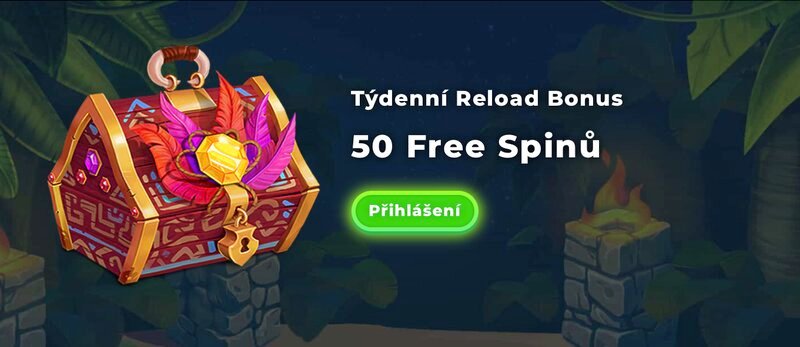 Týdenní reload bonus v casinu Wazamba