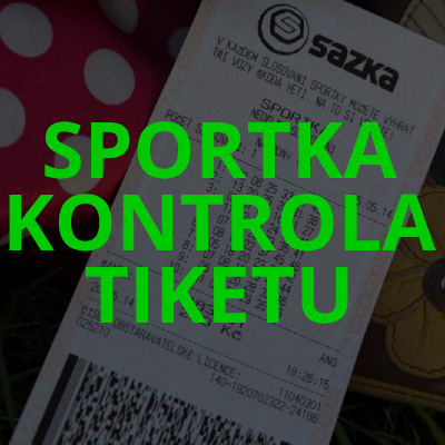 Sportka – kontrola tiketu