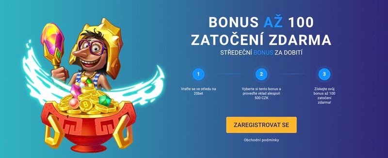 Středeční zatočení v casinu 20BET