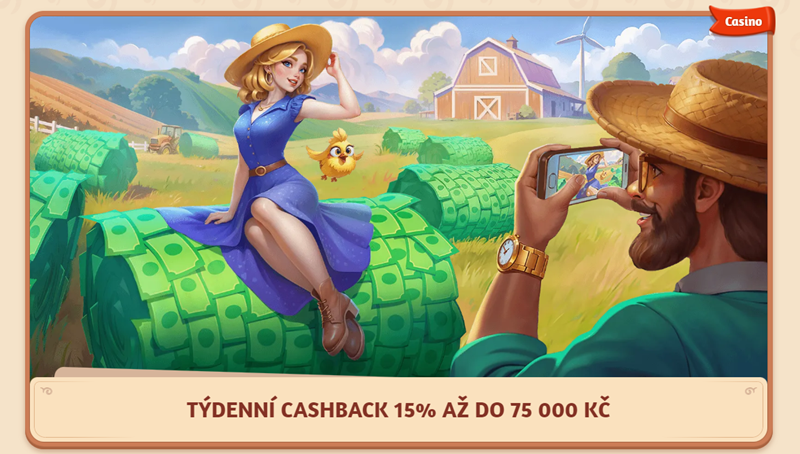 BillyBets Týdenní cashback