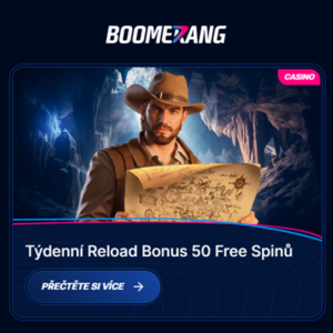 Boomerang Bet Týdenní reload bonus