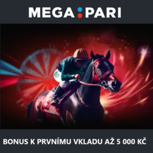 Megapari Bonus k prvnímu vkladu