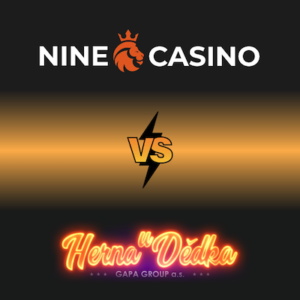 NineCasino vs. Herna u Dědka