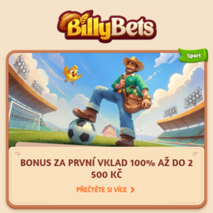 BillyBets Bonus za první vklad