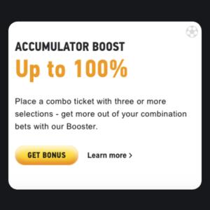 FEZbet – Accumulator Boost