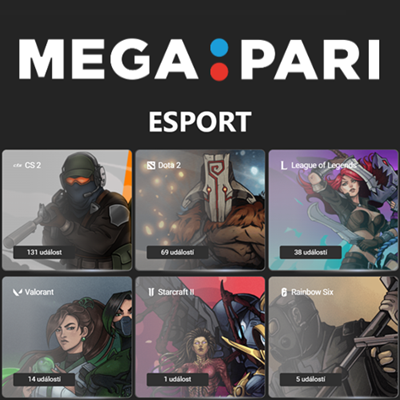 Sázení na esport v sázkové kanceláři Megapari