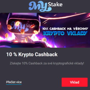 MyStake Crypto cashback