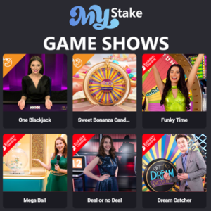 MyStake Game Shows