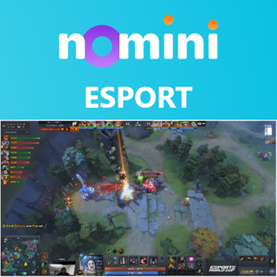 Sázení na esport v sázkové kanceláři Nomini