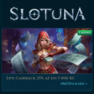 Slotuna Live cashback