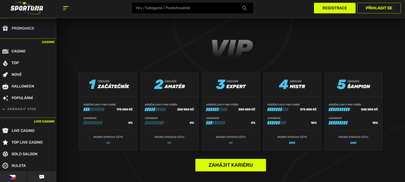 Sportuna VIP program