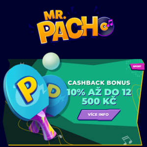 MrPacho Cashback bonus v SK