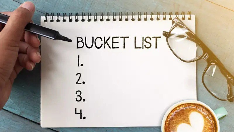 Jak vytvořit bucket list náhled