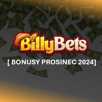 BillyBets bonusy [prosinec 2024]