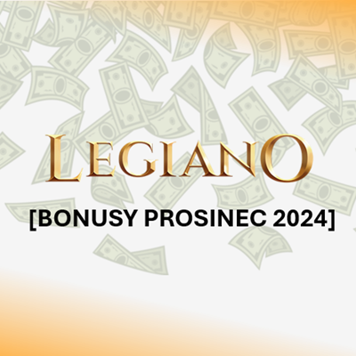 Legiano bonusy [prosinec 2024]